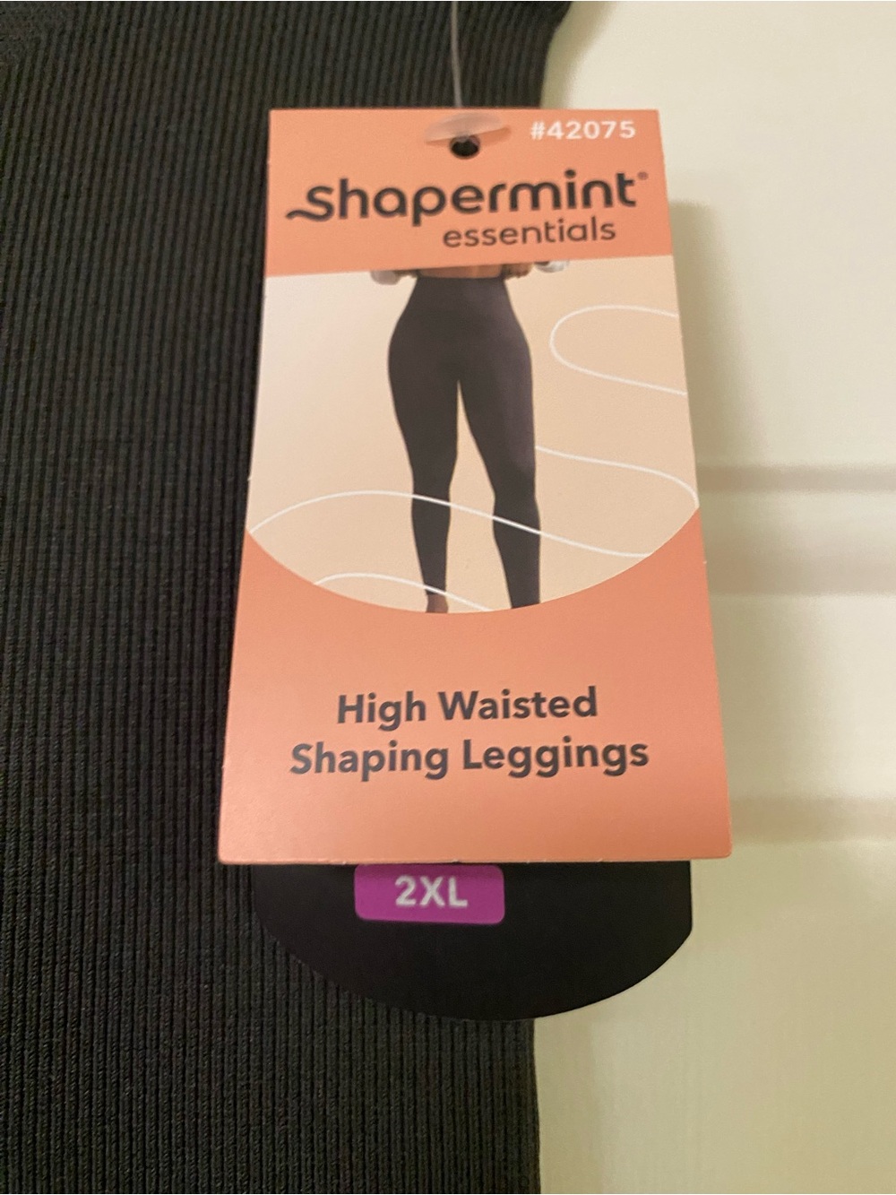 Shapermint Essentials Ribbed High-Waisted Shaping Leggings - 2XL NWT